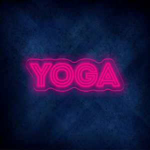 Custom Yoga LED lighting flex neon sign Yoga LED Sign