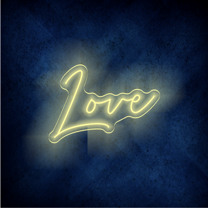 Custom LOVE LED lighting flex neon sign LOVE LED Sign