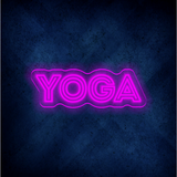 Custom Yoga LED lighting flex neon sign Yoga LED Sign