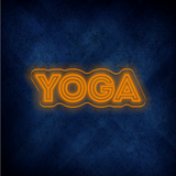 Custom Yoga LED lighting flex neon sign Yoga LED Sign