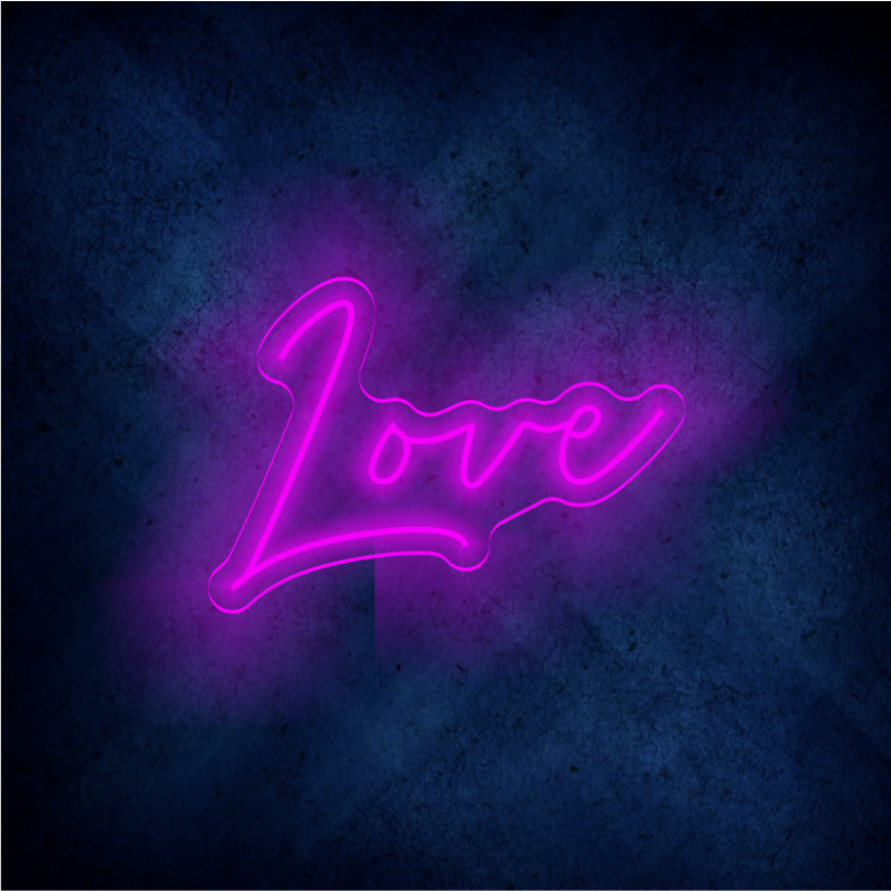 Custom LOVE LED lighting flex neon sign LOVE LED Sign