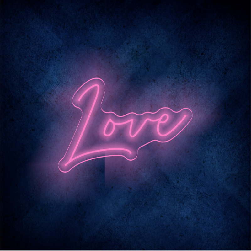 Custom LOVE LED lighting flex neon sign LOVE LED Sign