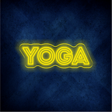 Custom Yoga LED lighting flex neon sign Yoga LED Sign