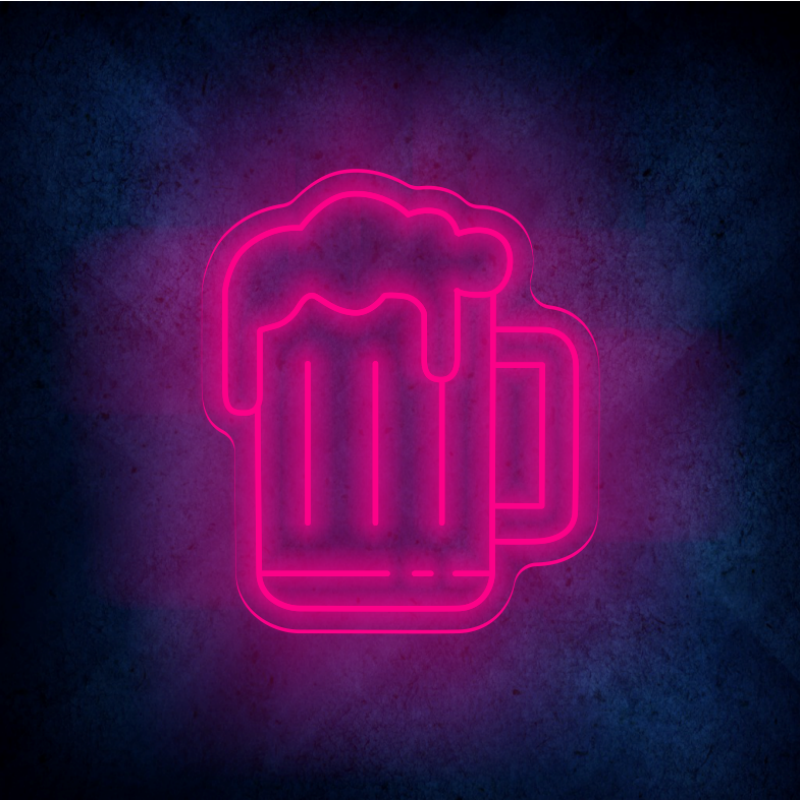 Custom beer LED lighting flex neon sign beer LED Sign