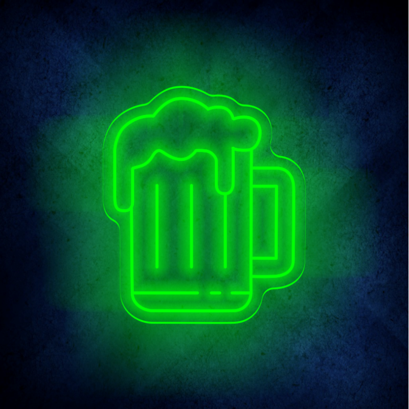 Custom beer LED lighting flex neon sign beer LED Sign