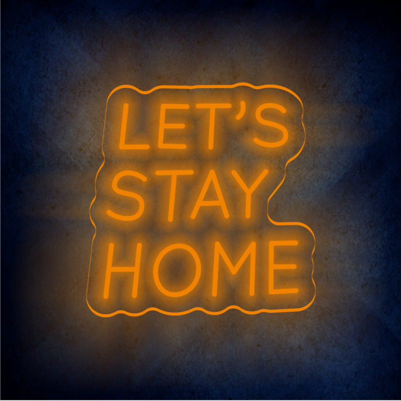 Custom Stay LED lighting flex neon sign Stay LED Sign