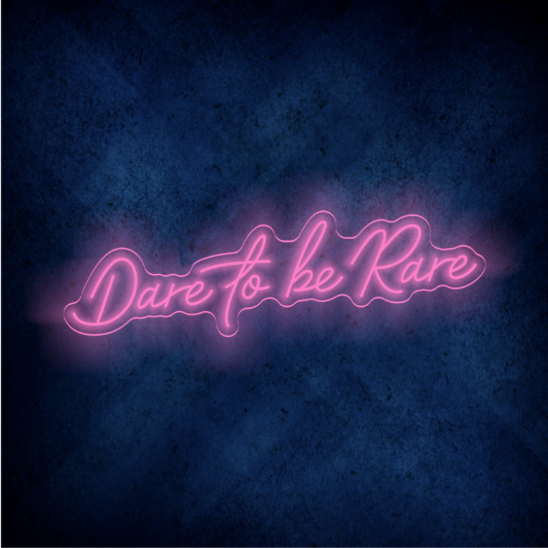 Custom Dare LED lighting flex neon sign Dare LED Sign