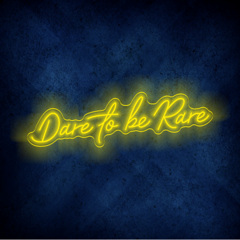 Custom Dare LED lighting flex neon sign Dare LED Sign