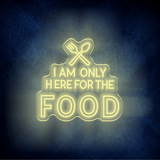 Custom FOOD lighting flex neon sign FOOD LED Sign