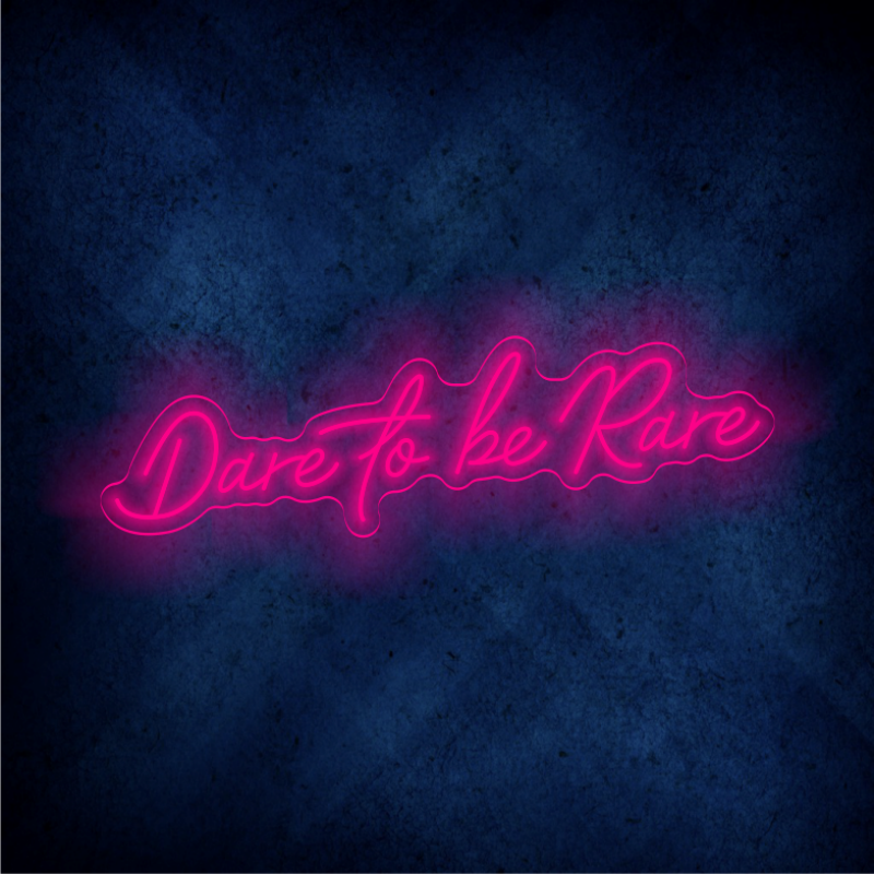 Custom Dare LED lighting flex neon sign Dare LED Sign