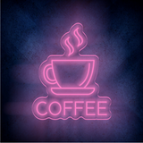 Custom Coffee LED lighting flex neon sign Coffee LED Sign