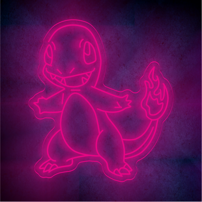 Custom Charmander lighting flex neon sign Charmander LED Sign