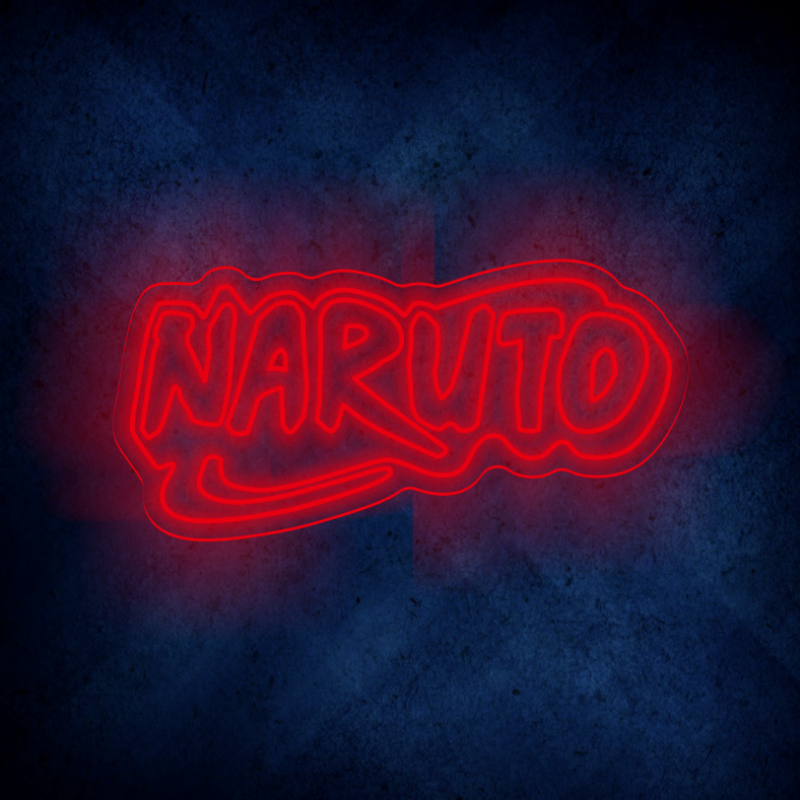 Custom Natuto LED lighting flex neon sign Naruto LED Sign