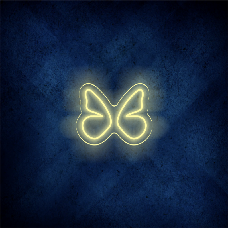 Custom Butterfly LED lighting flex neon sign Butterfly LED Sign