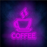 Custom Coffee LED lighting flex neon sign Coffee LED Sign