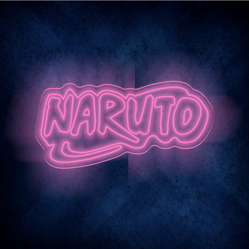 Custom Natuto LED lighting flex neon sign Naruto LED Sign