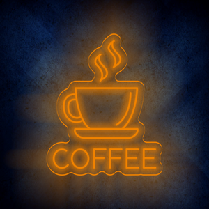 Custom Coffee LED lighting flex neon sign Coffee LED Sign