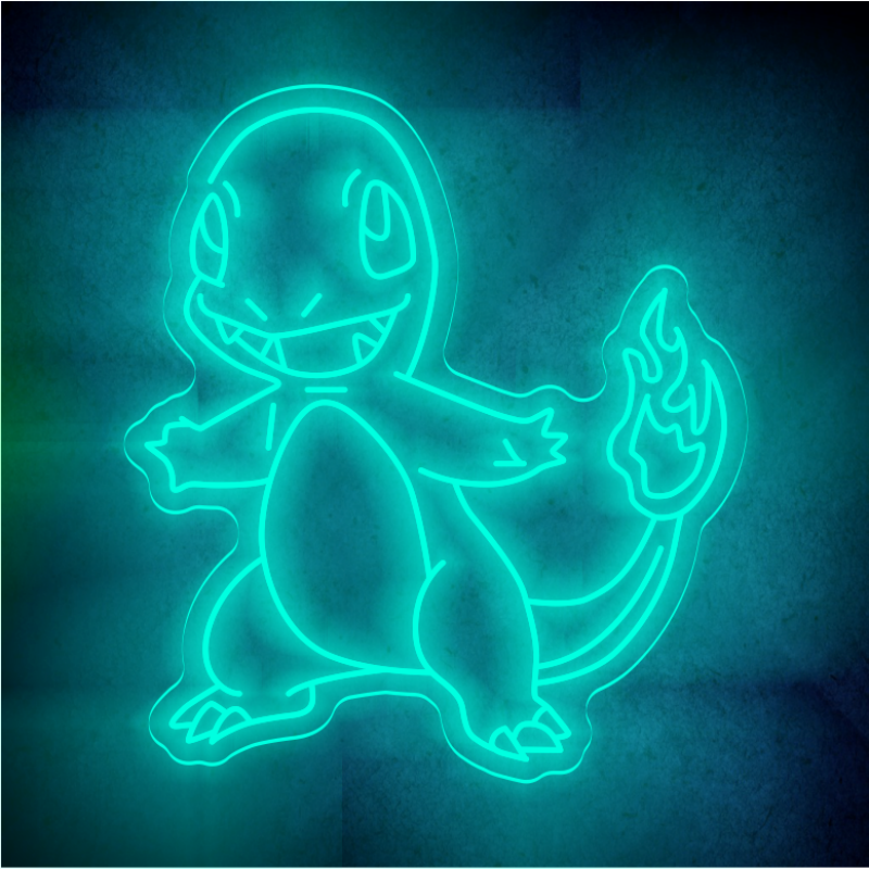 Custom Charmander lighting flex neon sign Charmander LED Sign