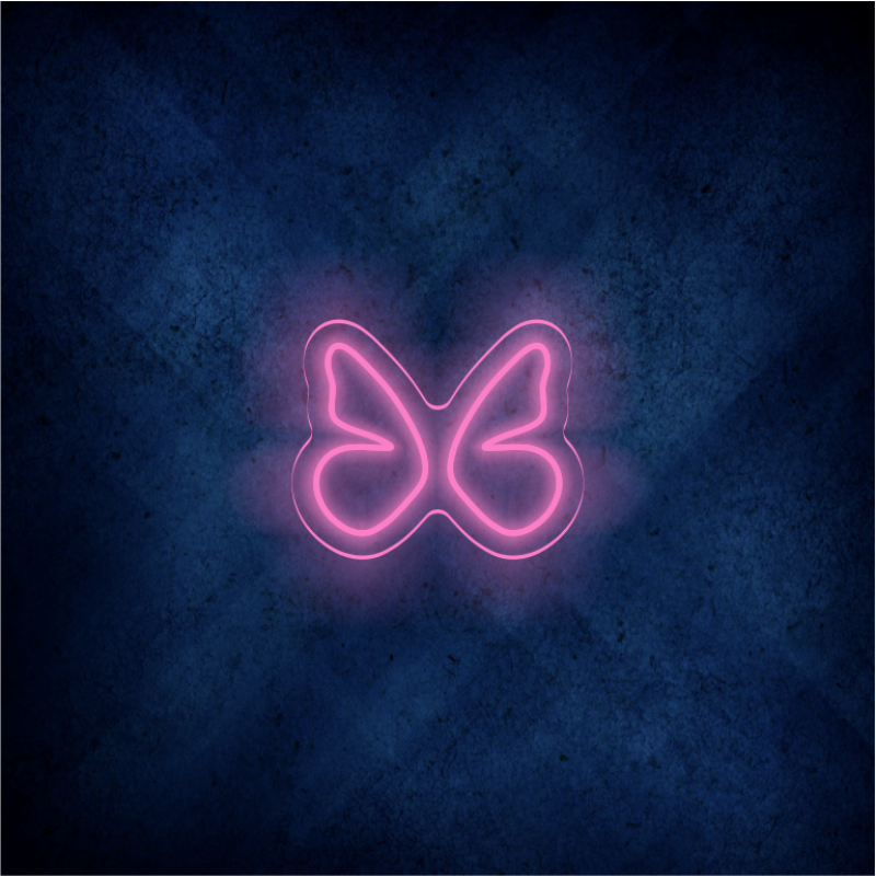 Custom Butterfly LED lighting flex neon sign Butterfly LED Sign