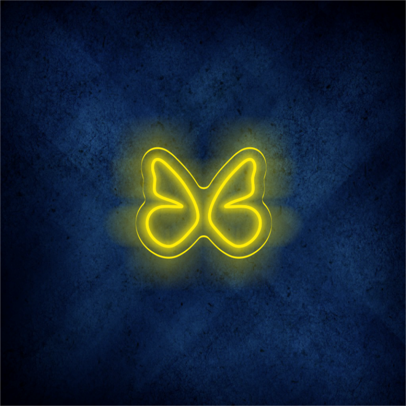 Custom Butterfly LED lighting flex neon sign Butterfly LED Sign