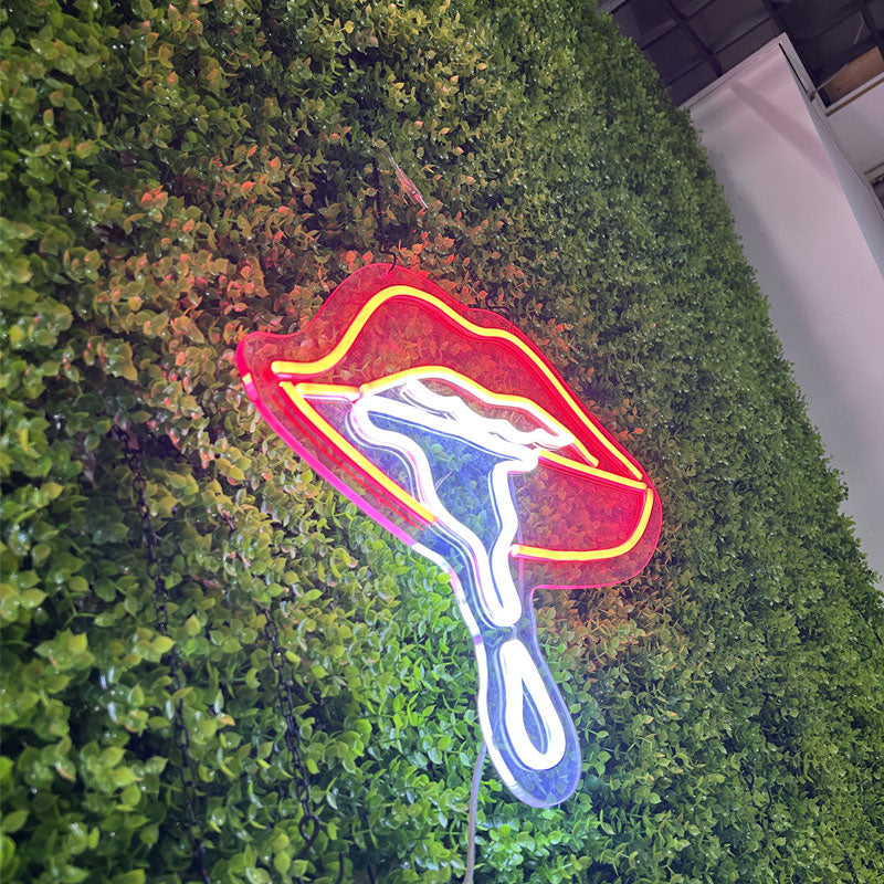 Custom Drool lighting flex neon sign Drool  LED Sign