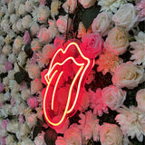 Custom Tongue lighting flex neon sign Tongue LED Sign