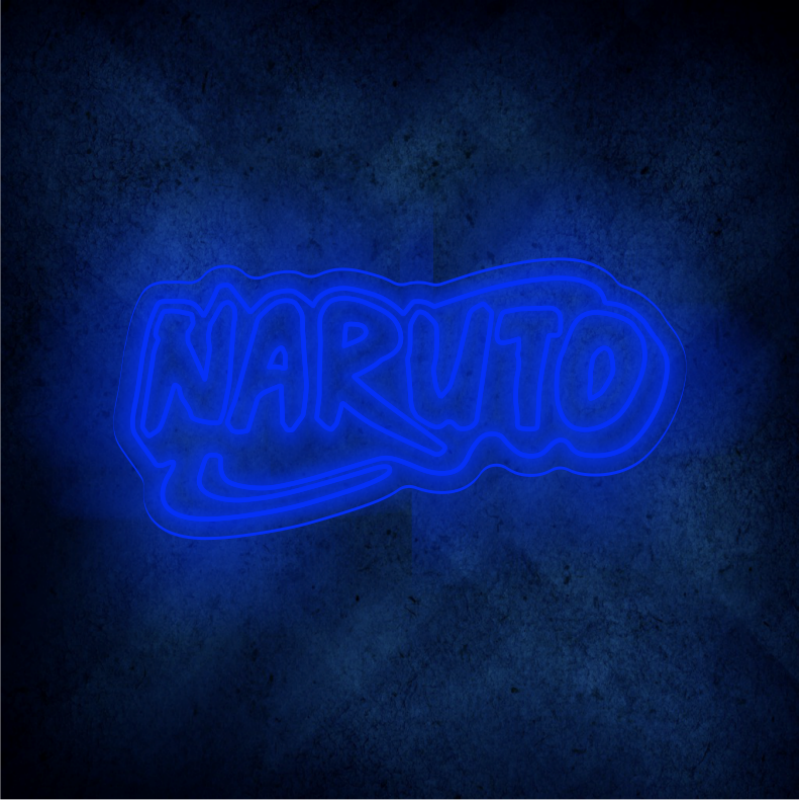 Custom Natuto LED lighting flex neon sign Naruto LED Sign