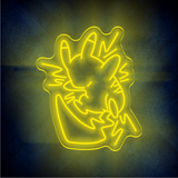 Custom Pokemon Pikachu lighting flex neon sign Pokemon Pikachu LED Sign