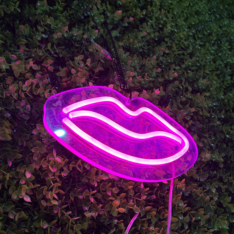 Custom Mouth lighting flex neon sign Mouth LED Sign