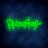 RICK AND MORTY LED neon sign