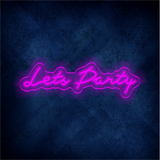 Custom PARTY LED lighting flex neon sign PARTY LED Sign