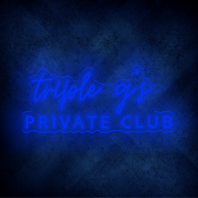 Custom Club  LED lighting flex neon sign Club LED Sign