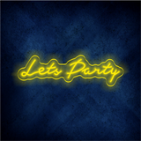 Custom PARTY LED lighting flex neon sign PARTY LED Sign