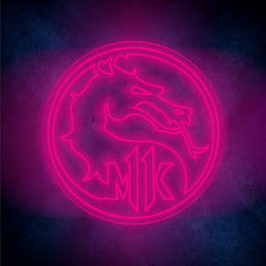 Custom MK Dragon LED lighting flex neon sign  MK Dragon LED Sign