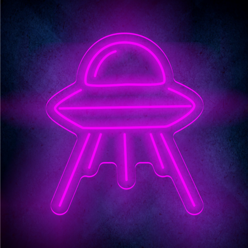 Custom UFO LED lighting flex neon sign UFO LED Sign