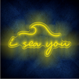 Custom Sea LED lighting flex neon sign Sea LED Sign