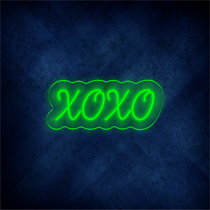 Custom XOXO LED lighting flex neon sign XOXO LED Sign