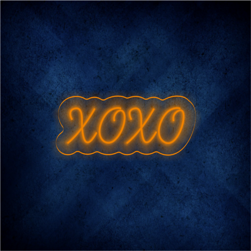 Custom XOXO LED lighting flex neon sign XOXO LED Sign