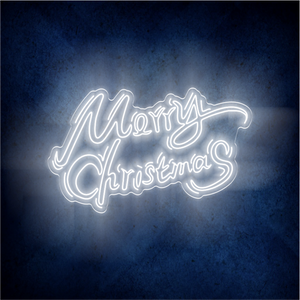 Custom Merry Chirstmas LED lighting flex neon sign Merry Chirstmas LED Sign