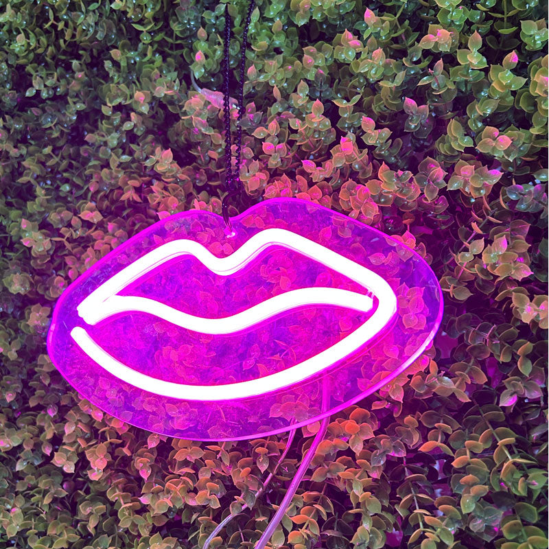 Custom Mouth lighting flex neon sign Mouth LED Sign