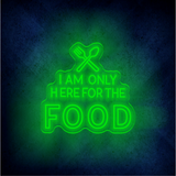 Custom FOOD lighting flex neon sign FOOD LED Sign