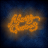 Custom Merry Chirstmas LED lighting flex neon sign Merry Chirstmas LED Sign