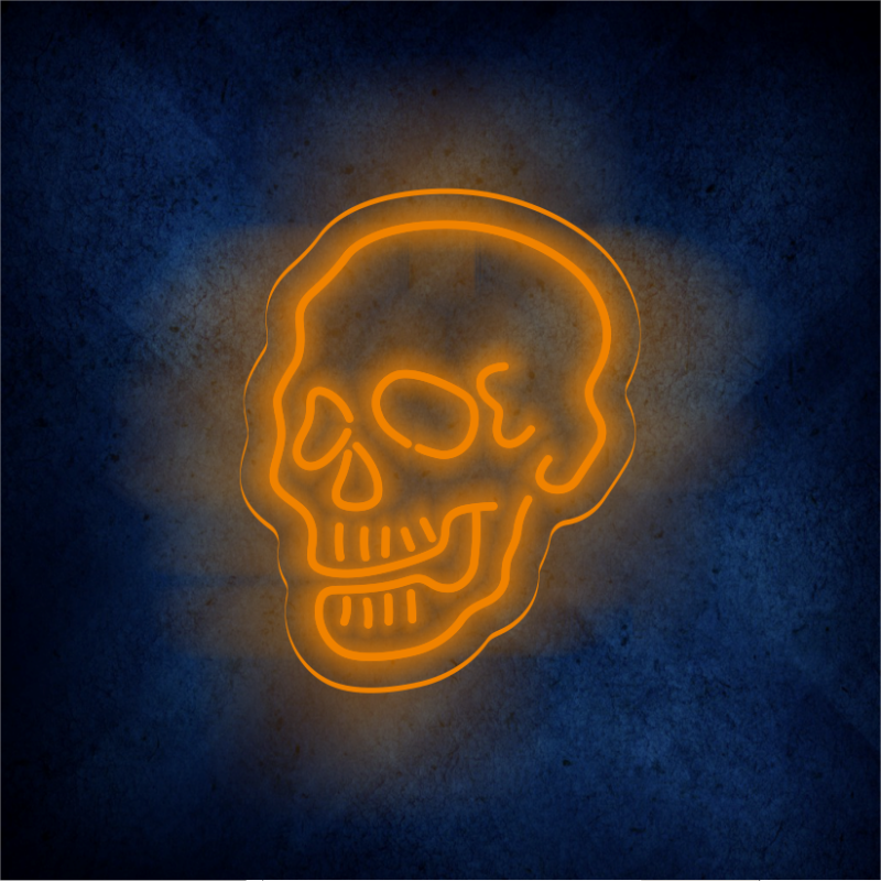 Custom Skull LED lighting flex neon sign