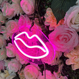 Custom Mouth lighting flex neon sign Mouth LED Sign