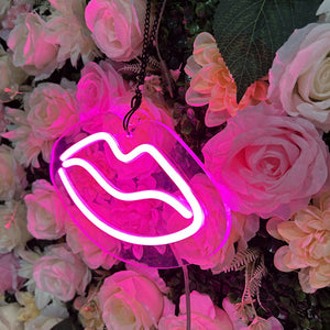 Custom Mouth lighting flex neon sign Mouth LED Sign