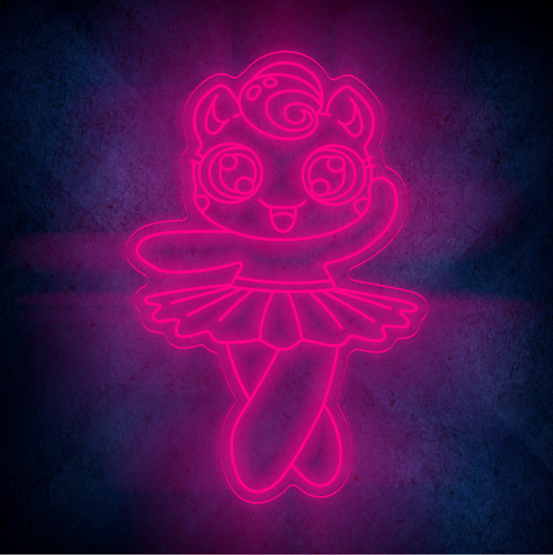 Custom Mascot LED lighting flex neon sign Mascot LED Sign