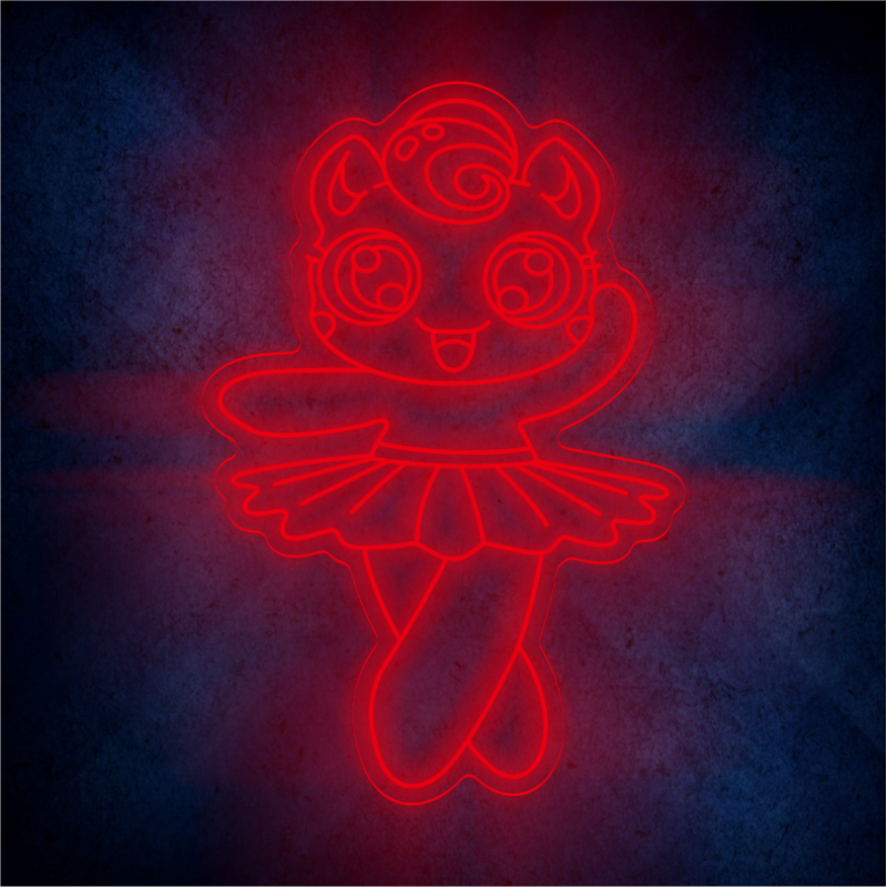 Custom Mascot LED lighting flex neon sign Mascot LED Sign