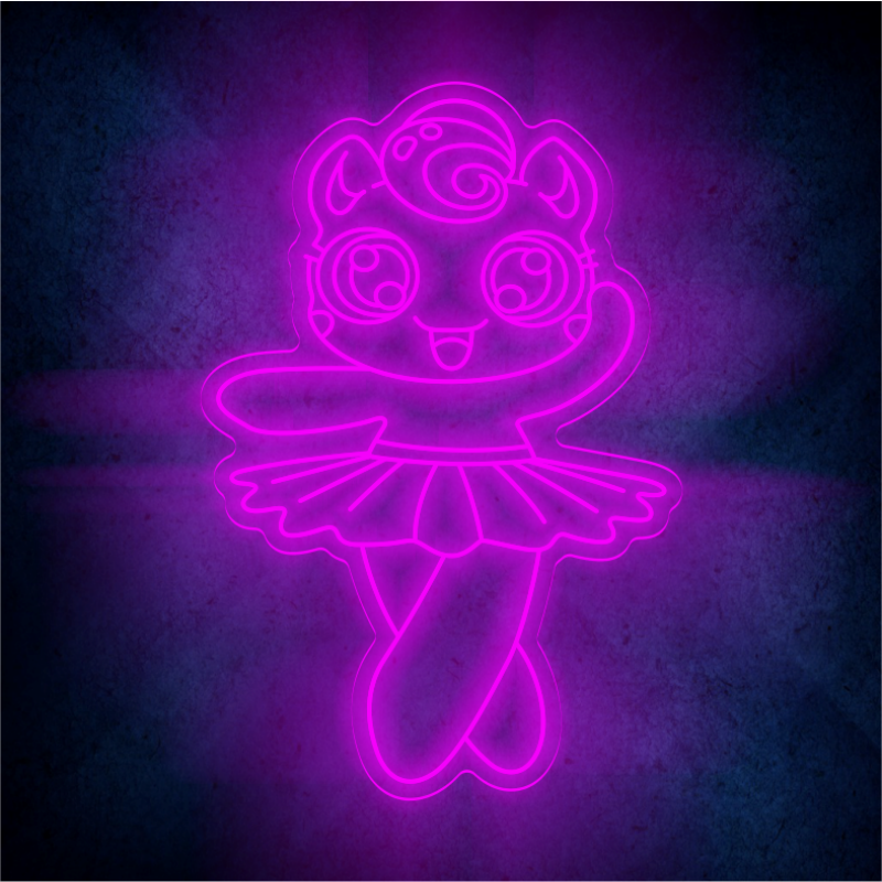 Custom Mascot LED lighting flex neon sign Mascot LED Sign