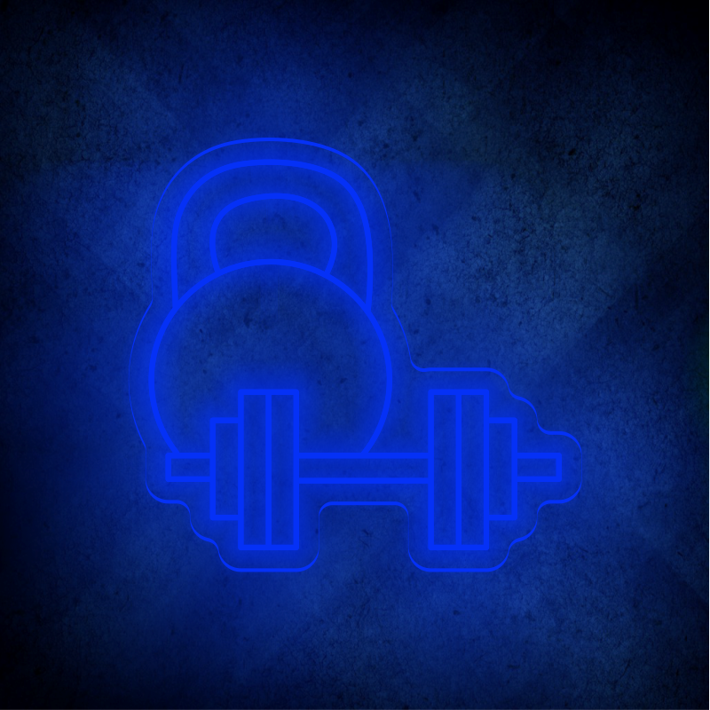 Dumbbell  LED neon sign