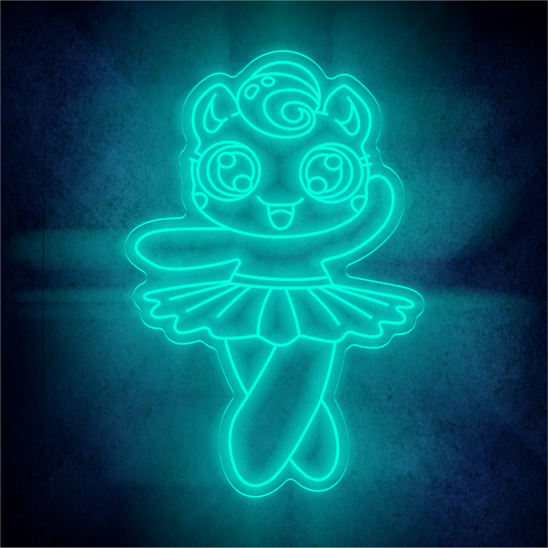 Custom Mascot LED lighting flex neon sign Mascot LED Sign